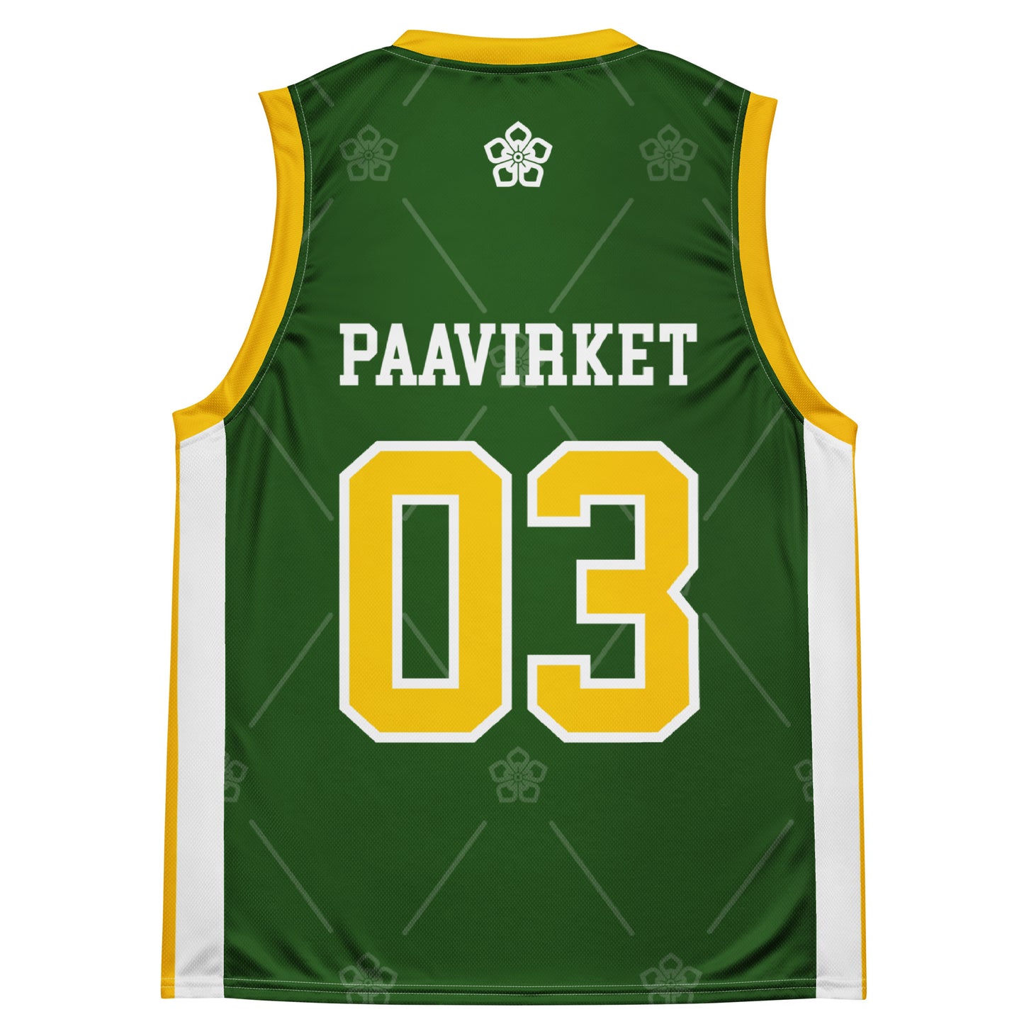 Paavirket unisex basketball jersey