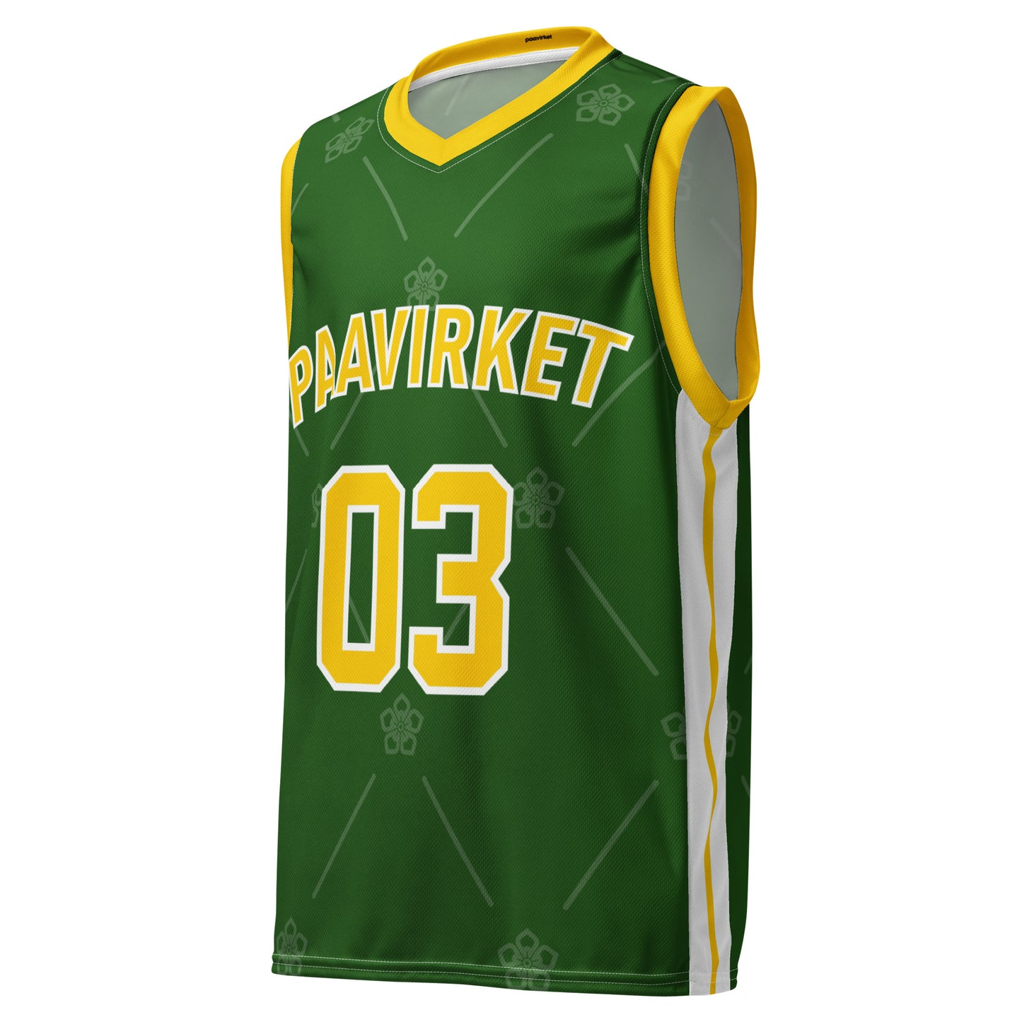 Paavirket unisex basketball jersey