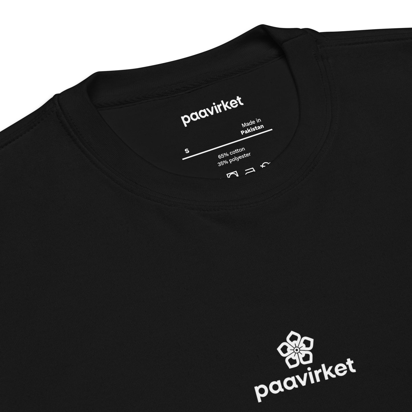 Paavirket Logo Small Unisex Premium Sweatshirt