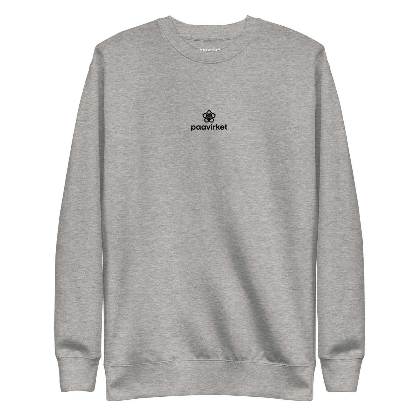 Embroidered Logo Small Unisex Premium Sweatshirt