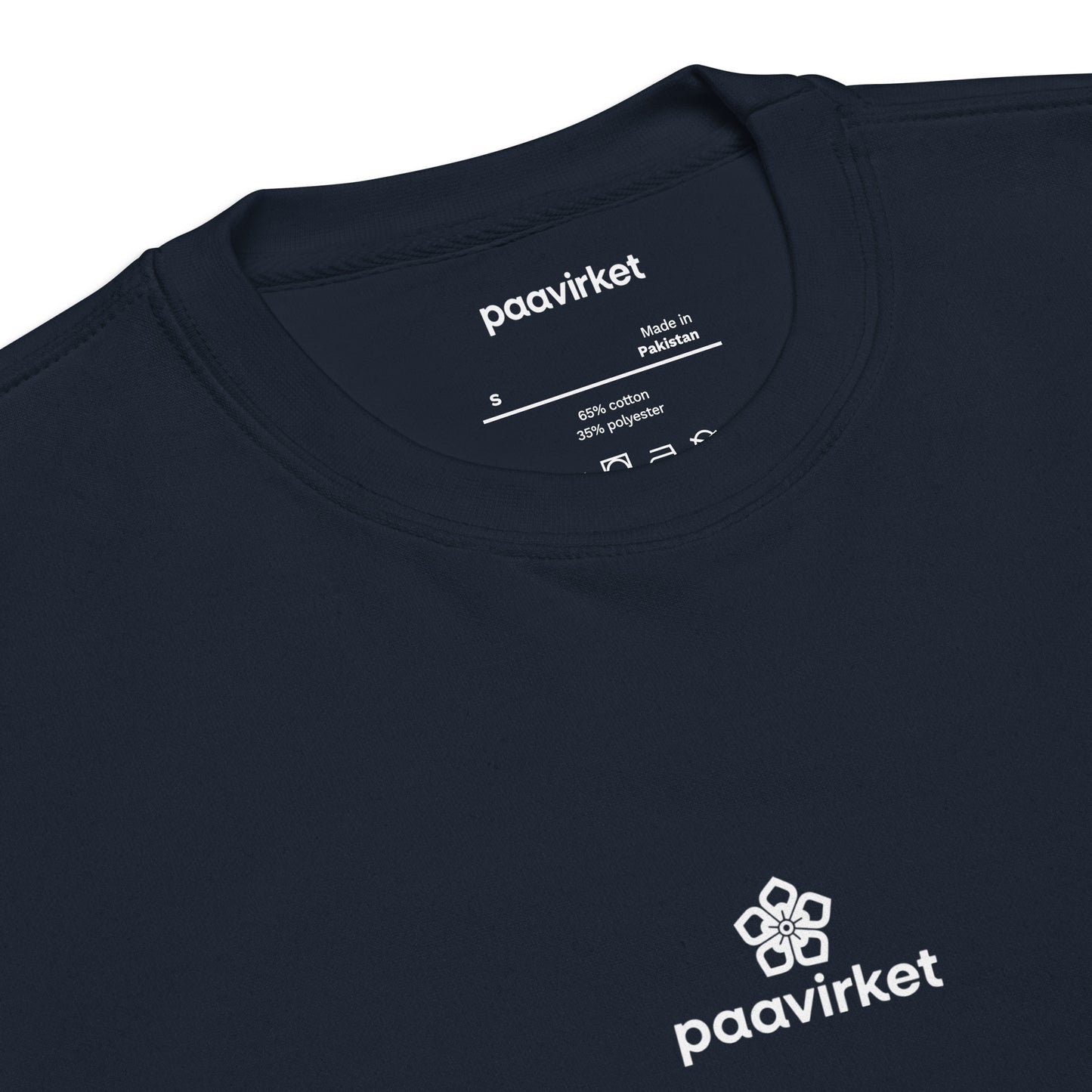 Paavirket Logo Small Unisex Premium Sweatshirt