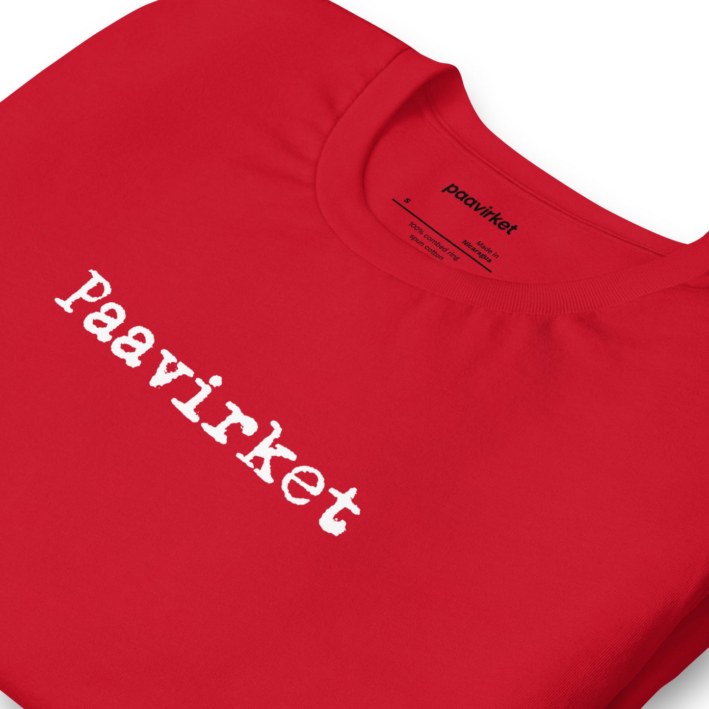 Paavirket Typewriter Unisex t-shirt