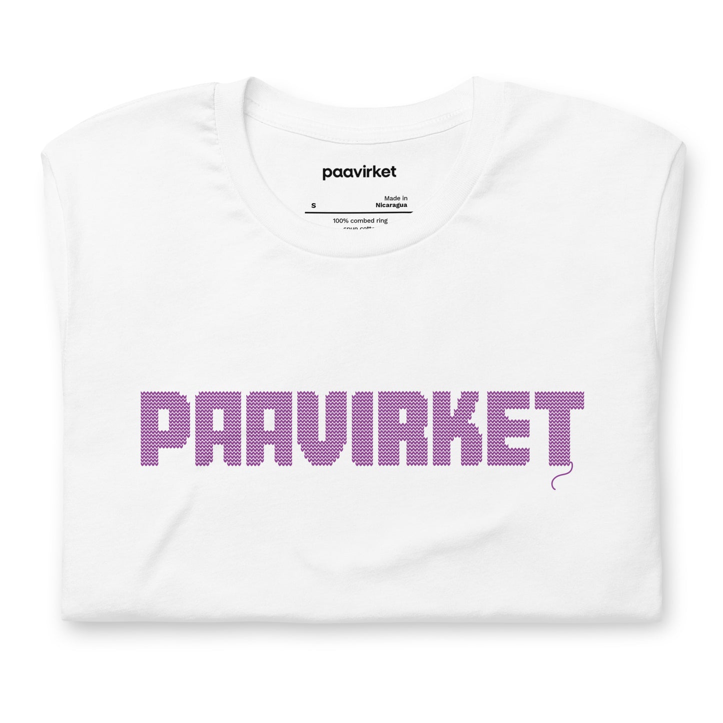 Paavirket Knitted Unisex t-shirt