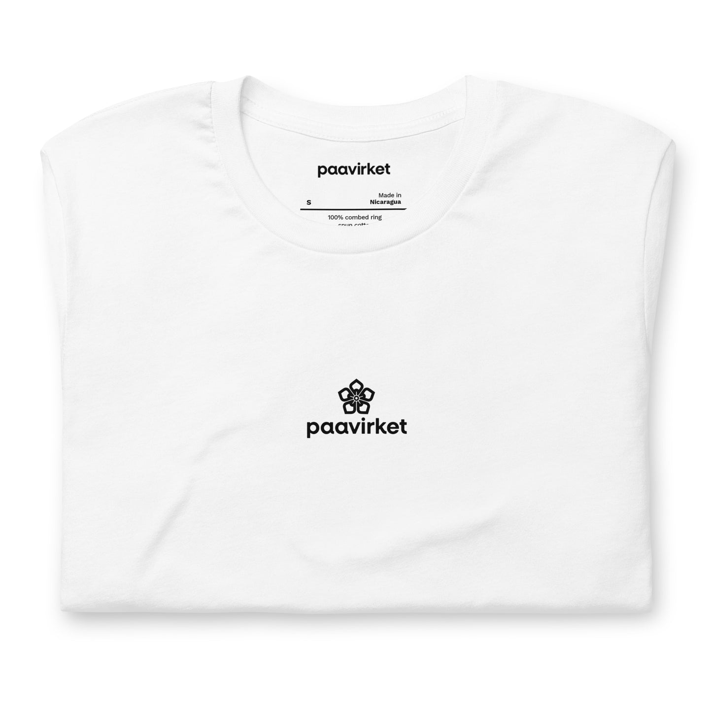 Paavirket Logo Small Unisex t-shirt