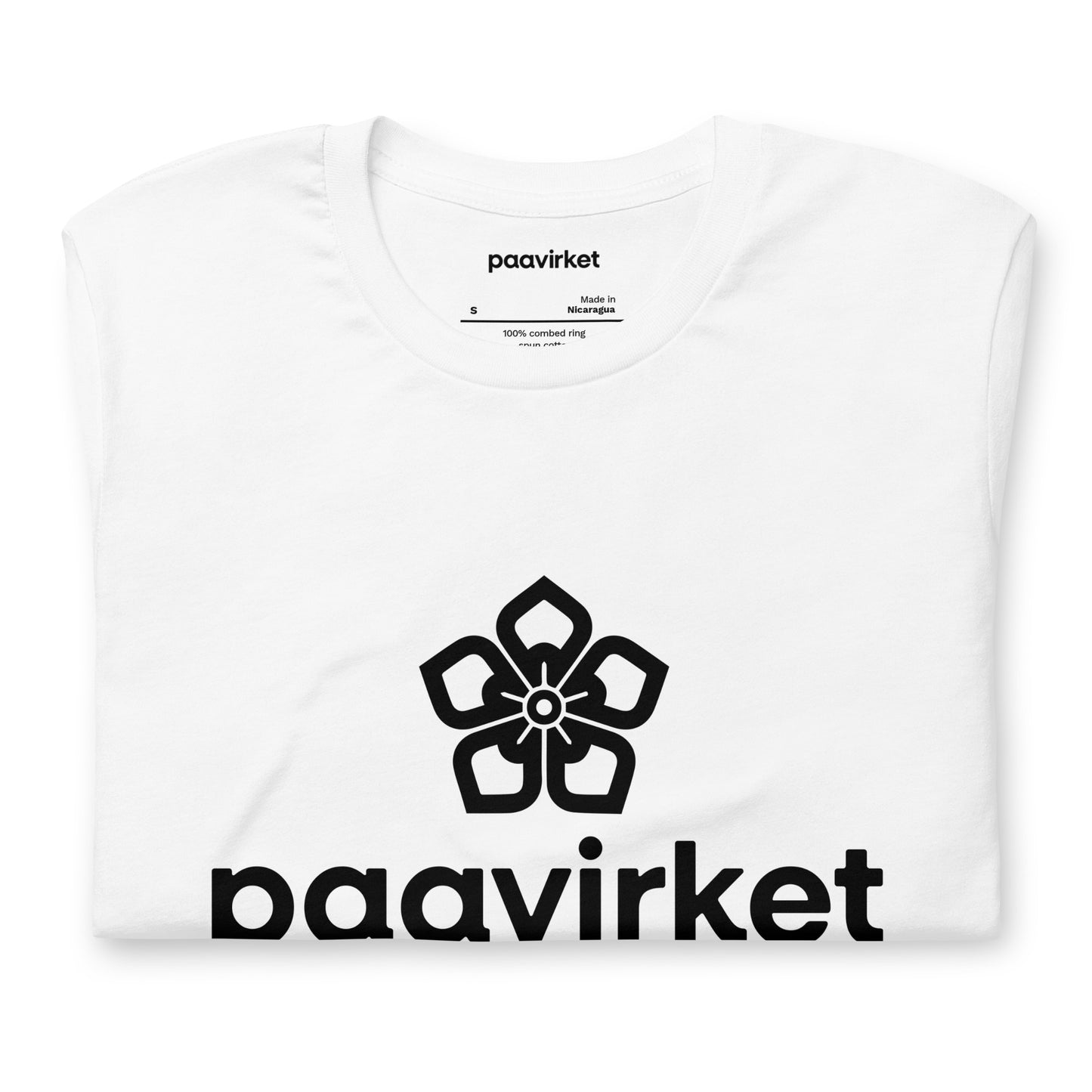 Paavirket Logo Big Unisex t-shirt