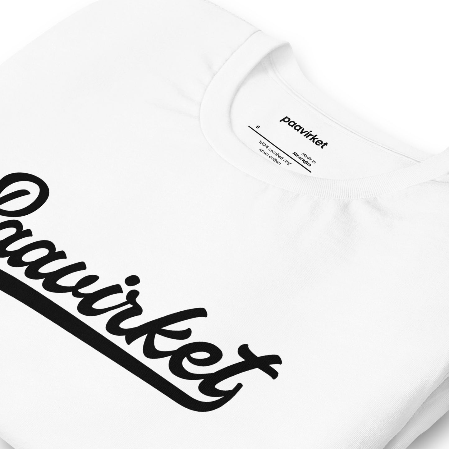 Paavirket College Unisex t-shirt