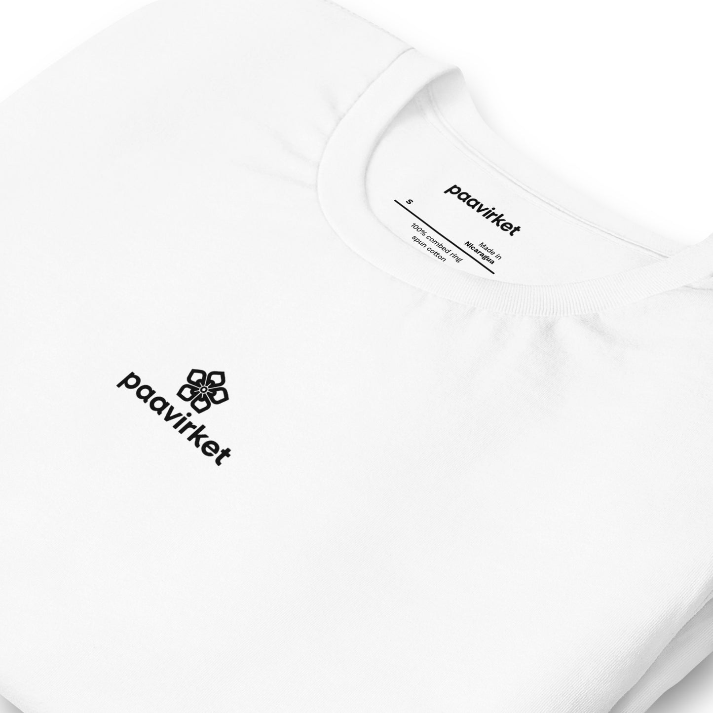 Paavirket Logo Small Unisex t-shirt