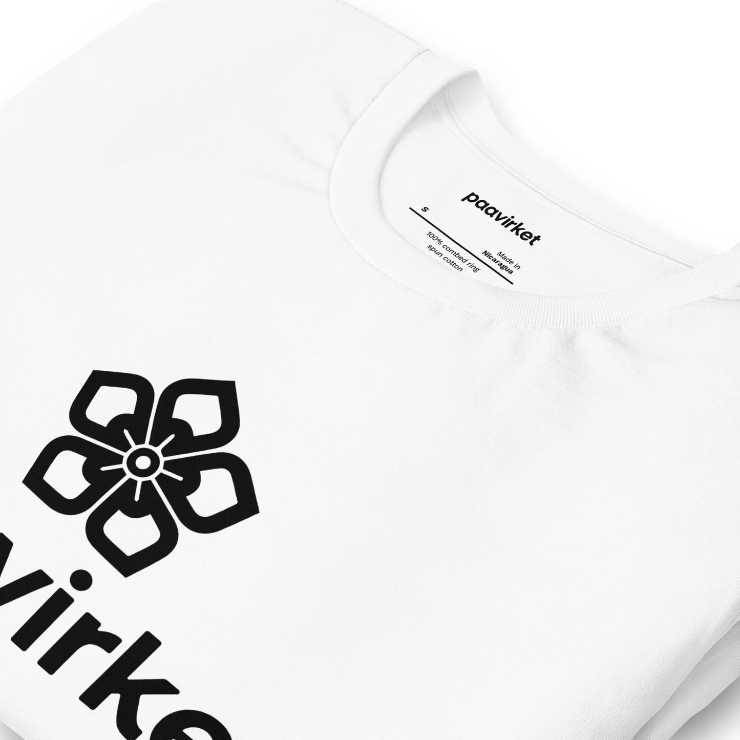 Paavirket Logo Big Unisex t-shirt