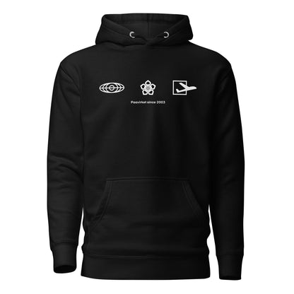 Paavirket Japan Airline Unisex Hoodie