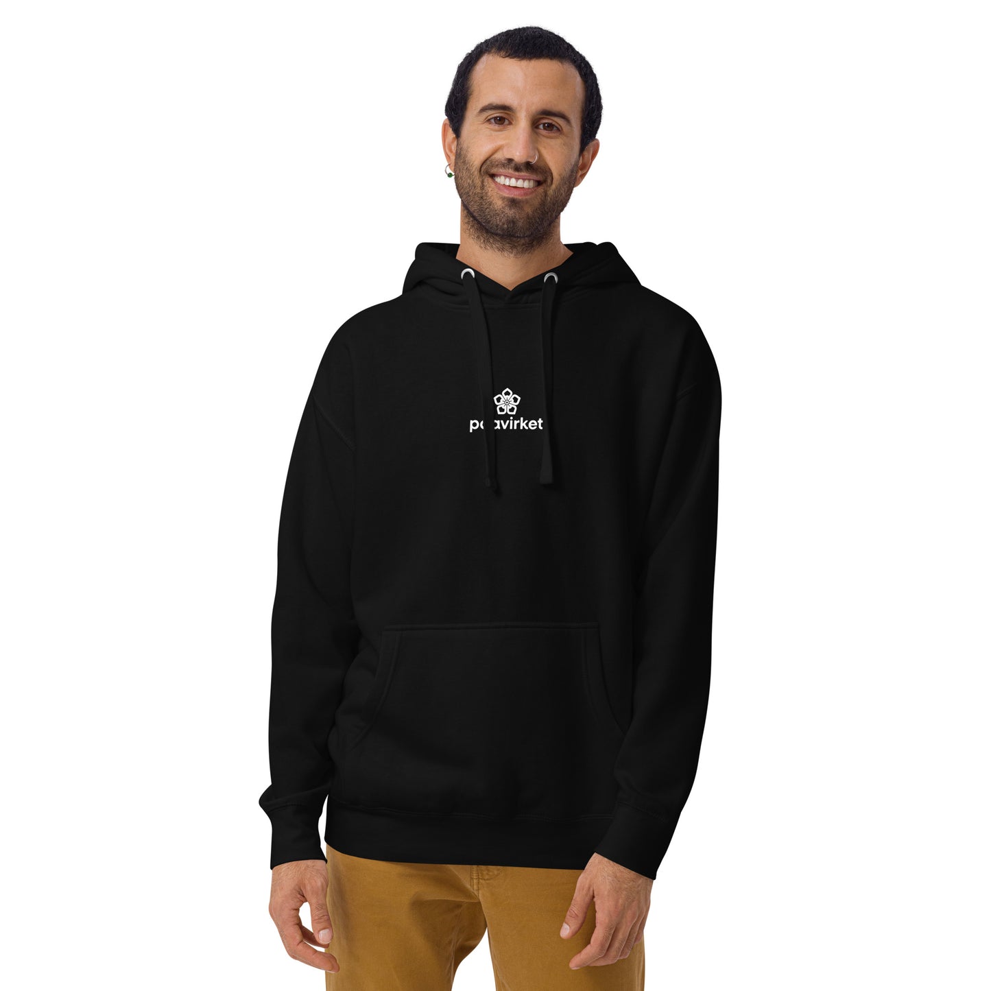 Paavirket Logo Small Unisex Hoodie