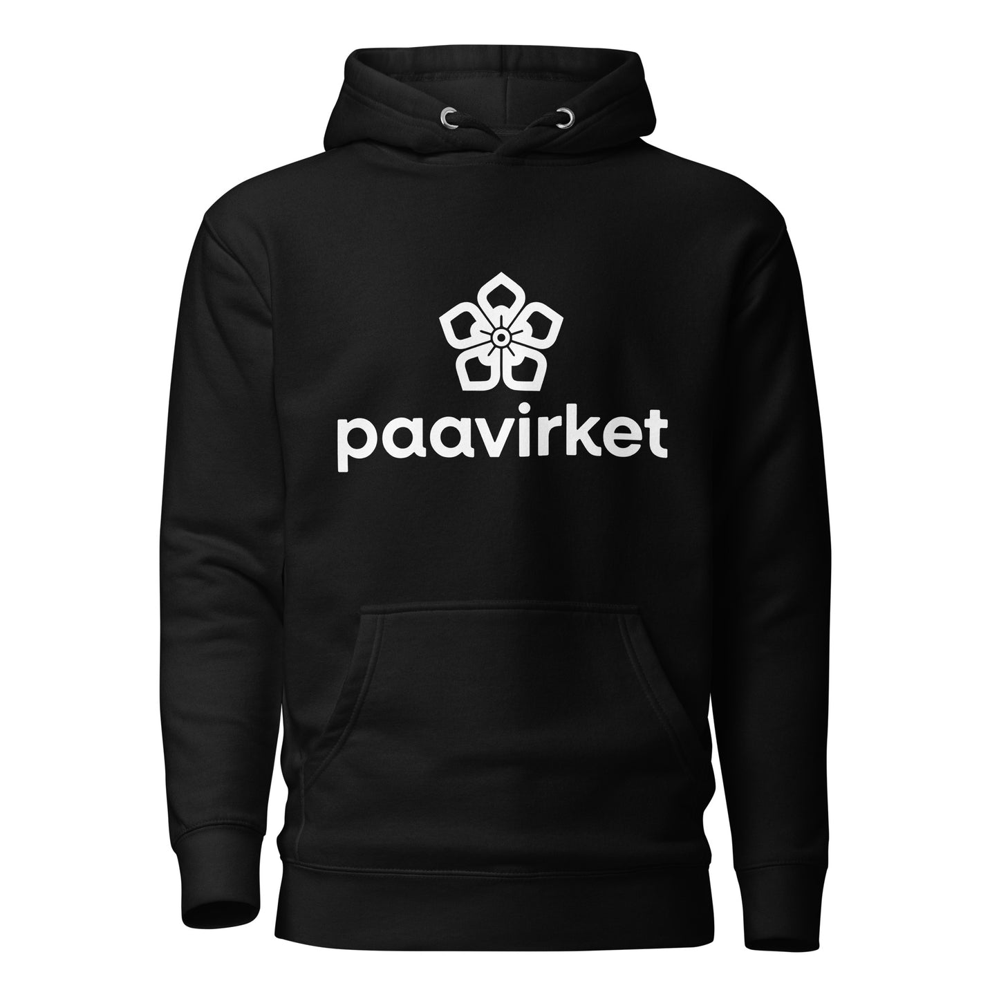 Paavirket Logo Big Unisex Hoodie