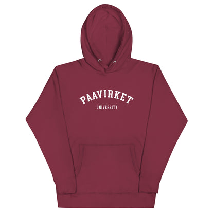 Paavirket University Unisex Hoodie