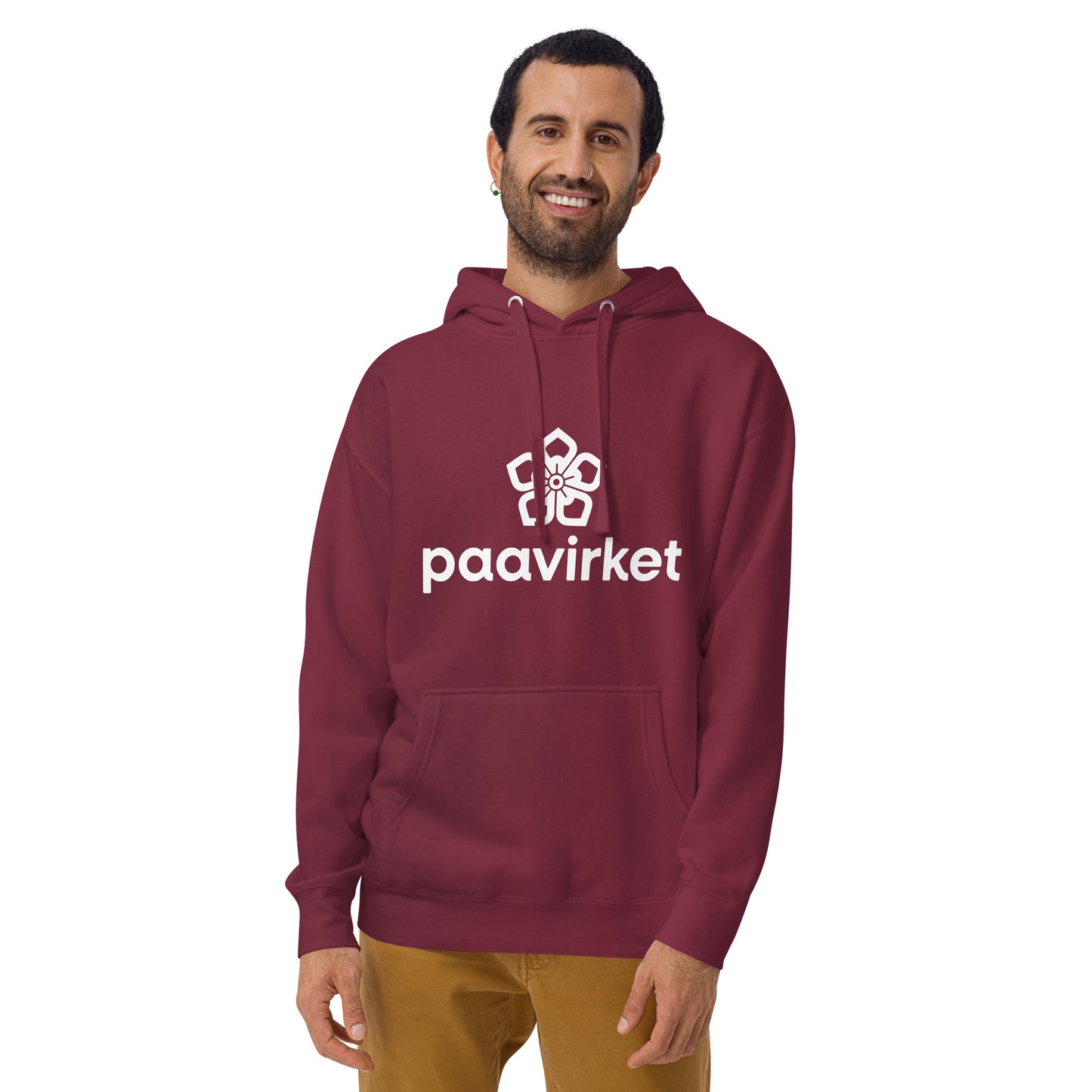 Paavirket Logo Big Unisex Hoodie