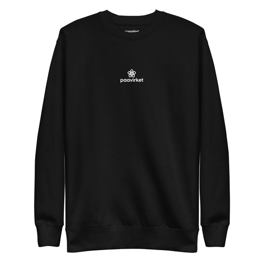 Paavirket Logo Small Unisex Premium Sweatshirt