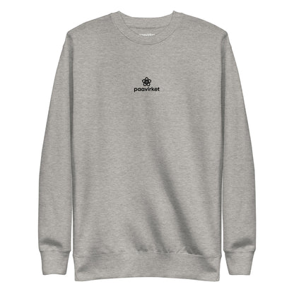 Paavirket Logo Small Unisex Premium Sweatshirt