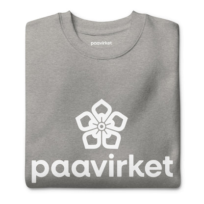 Paavirket Logo Big Unisex Premium Sweatshirt