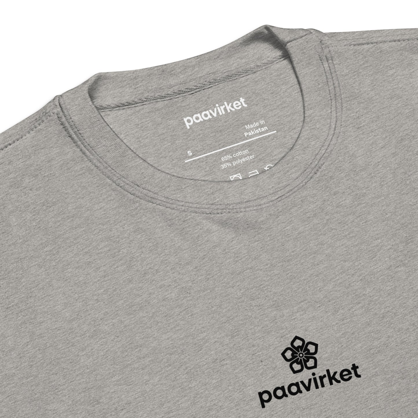 Paavirket Logo Small Unisex Premium Sweatshirt