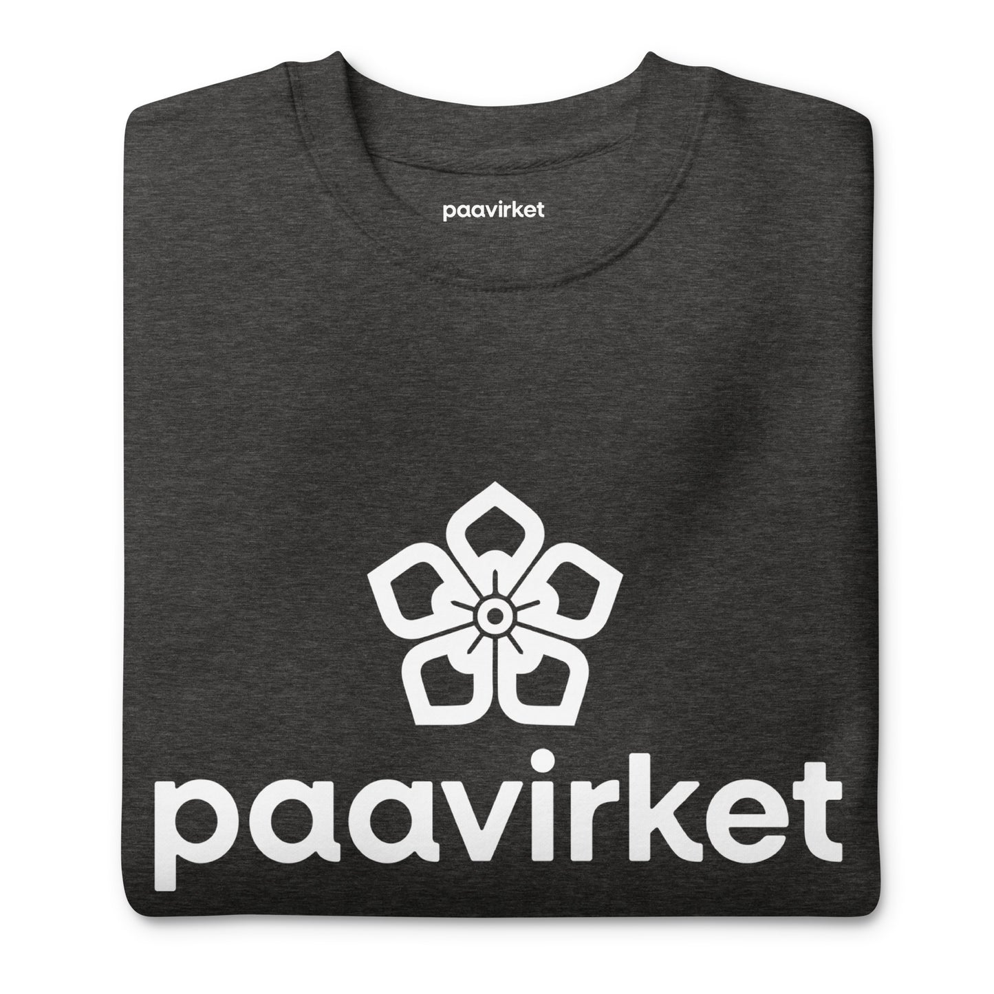 Paavirket Logo Big Unisex Premium Sweatshirt