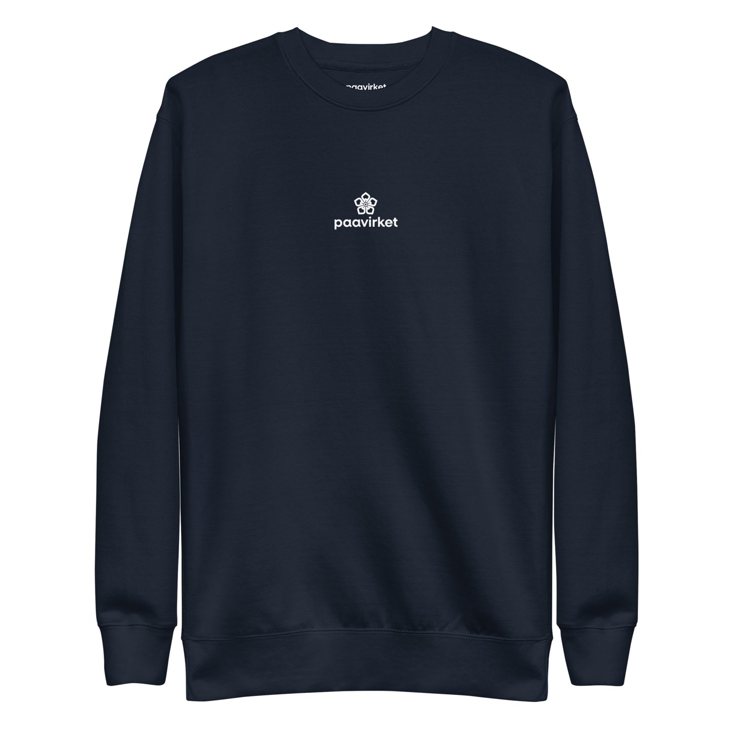 Embroidered Logo Small Unisex Premium Sweatshirt