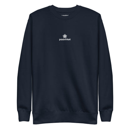 Embroidered Logo Small Unisex Premium Sweatshirt