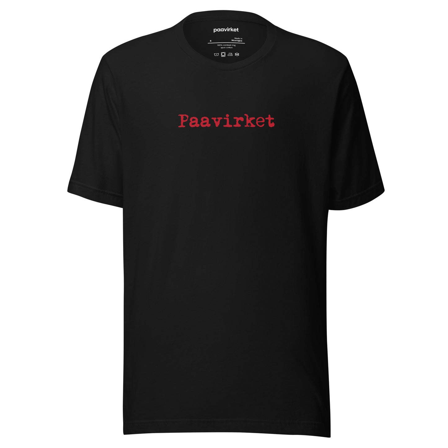 Paavirket Typewriter Unisex t-shirt