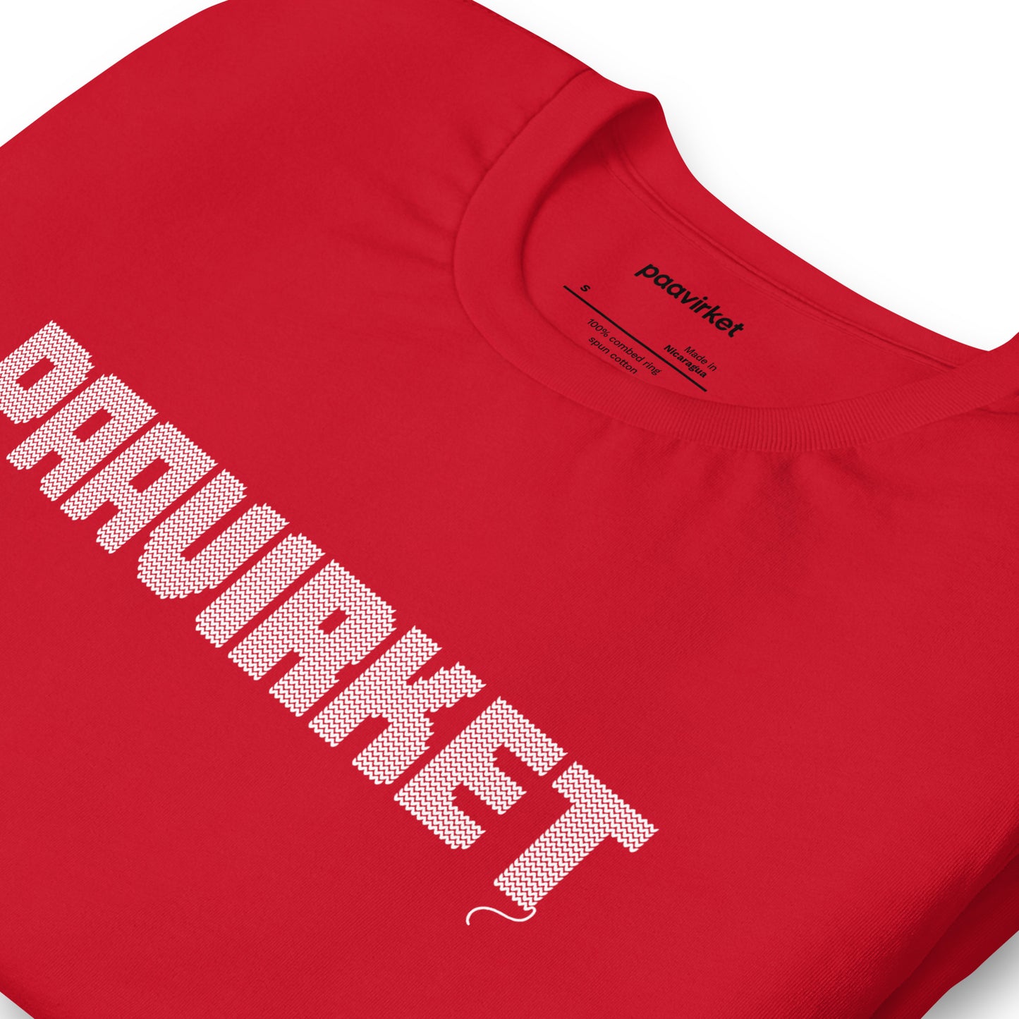 Paavirket Knitted Unisex t-shirt