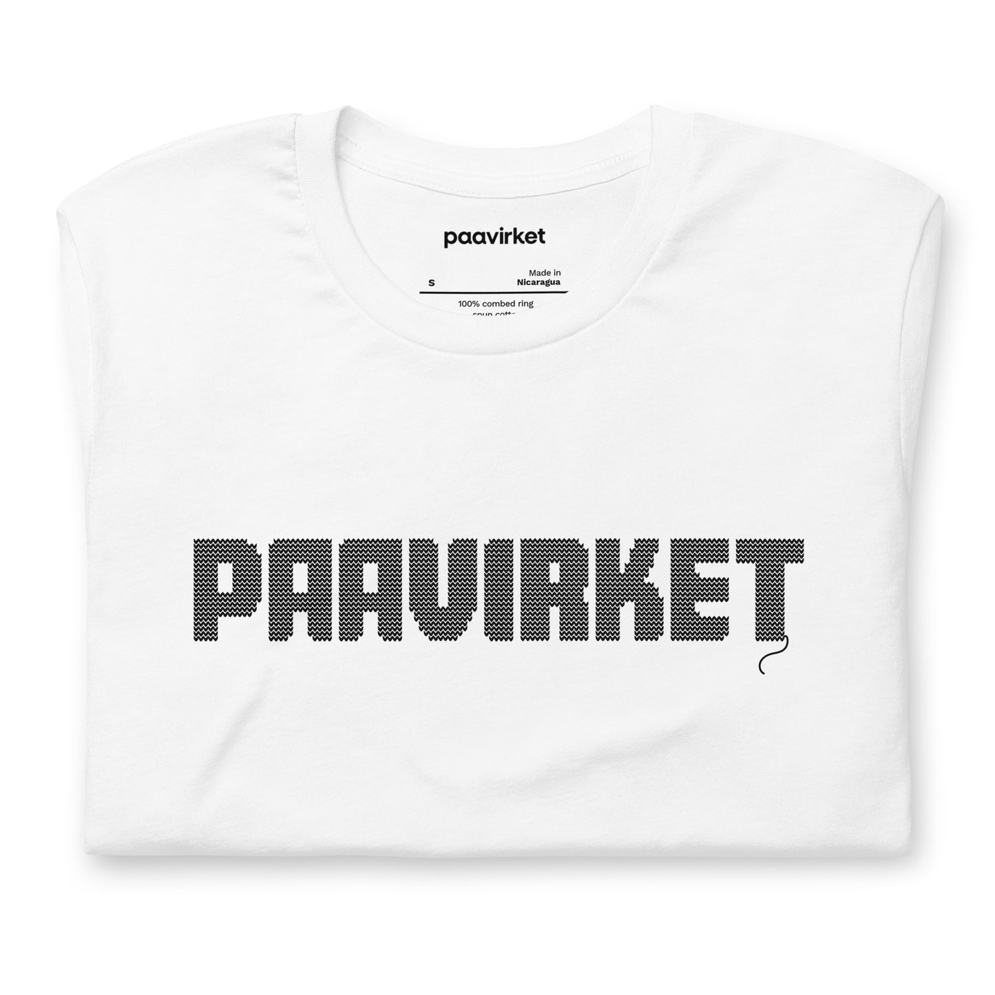 Paavirket Knitted Unisex t-shirt