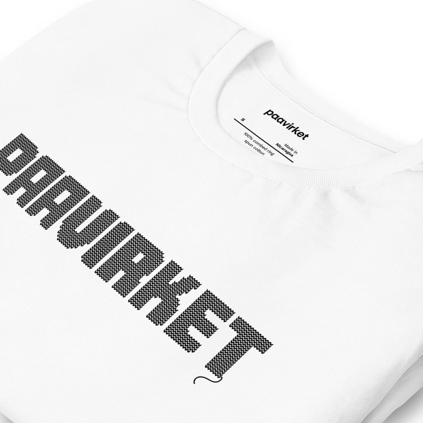 Paavirket Knitted Unisex t-shirt