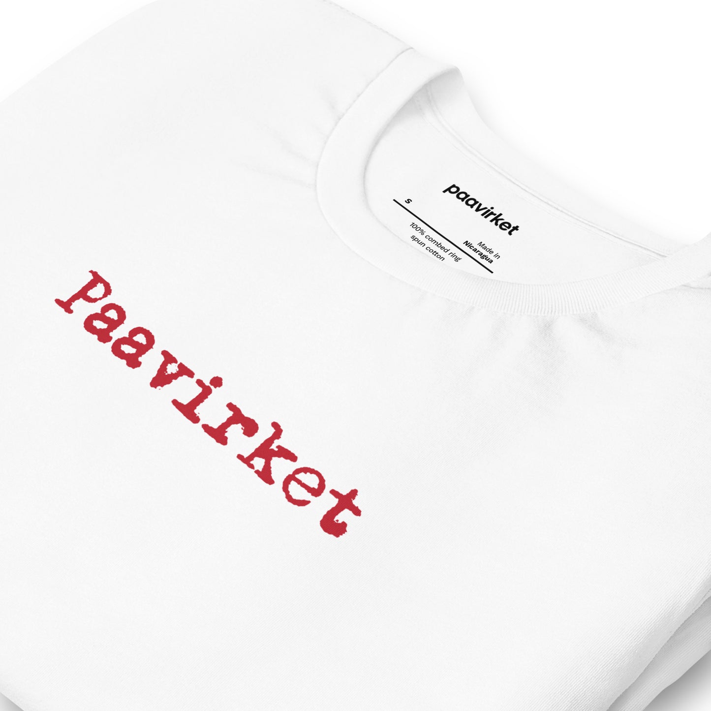 Paavirket Typewriter Unisex t-shirt