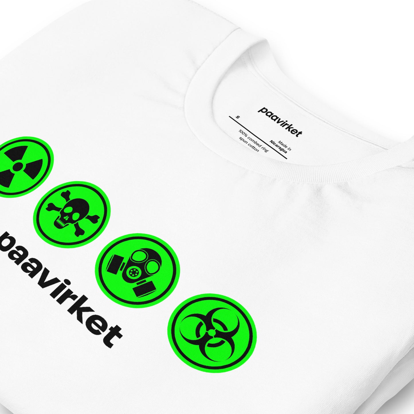 Paavirket Danger Unisex t-shirt